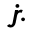 j