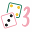 3