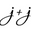 j