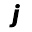 j