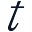 t