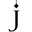 j