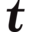 t