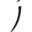 j
