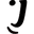 j