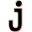 j