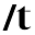 t
